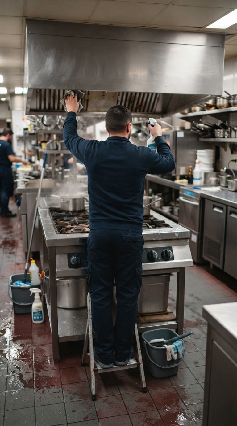 Nettoyage professionnel de restaurant à Cergy et dans le Val-d'Oise